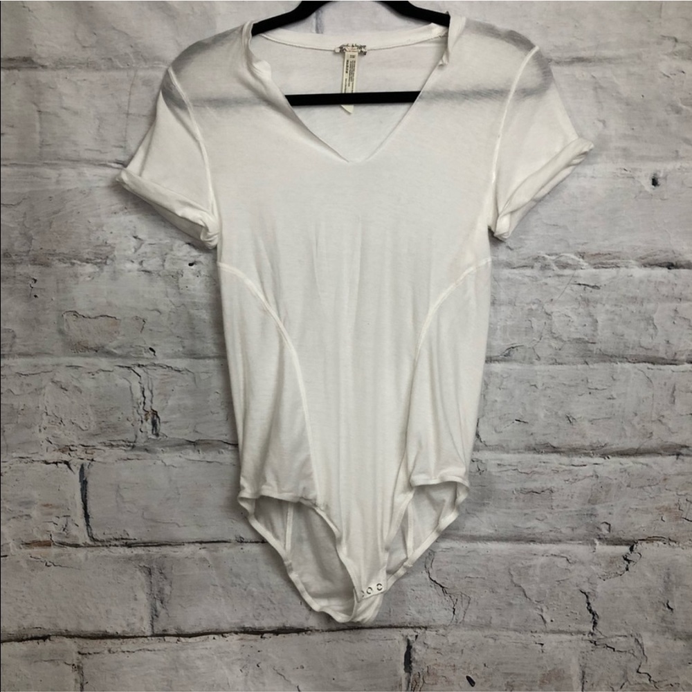 Free People (Intimately) White Bodysuit